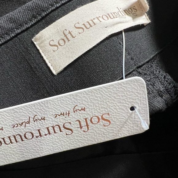 NWT Soft Surrounding The Ultimate Cropped Legging Black Pant- Small - Picture 9 of 11